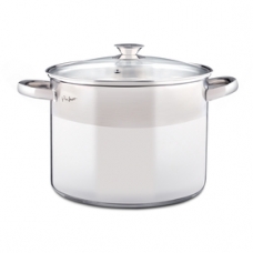 Lamart Steel Pot With Strainer 24 Cm With Lid Steel