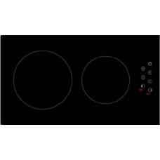 Algor Built In Surface Plate 30 Cm Electricity 2 Burner Ceramic 1200 Watt Touch Safety Heat Indicator Stays On Until The Surface Temperature Drops Black Italy