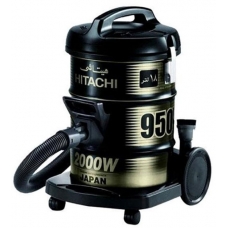 Hitachi Wet And Dray Drum Vacuum Cleaner 18 Liter 2000 Watt To Extract Dust,Dirt And Liquid Black Thailand