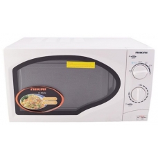Nikai Free Stand Microwave Oven Manual Control 23 Liter 800 Watt 5 Level White