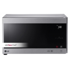 Lg Neochef Solo Free Stand Microwave Oven With Grill Digital Control 25 Liter 1450 Watt 10 Level Steel