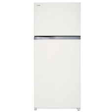 Toshiba Top Mount Refrigerator 2 Doors No Frost 21.5 Cu.Ft 608 Liter Inverter White Thailand