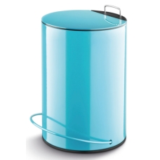 Lamart Pressed Waste Basket 5 Liter Steel Blue
