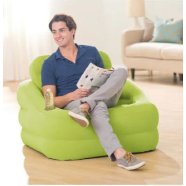 كرسي استرخاء قابل للنفخ انتكس 97×107×71 متر اخضر