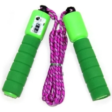 حبل قفز قابل للتعديل مع عداد 180 سم متعدد الالوان