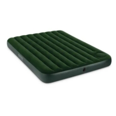 سرير هوائي قابل للنفخ انتكس بمضخه قدم مدمجه اخضر