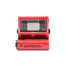 Dlc Square Portable Heater And Stove 4 Candles Red