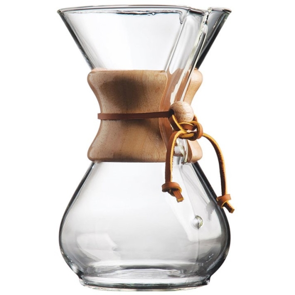 ماكينه صنع قهوه زجاجيه من السلسله الكلاسيكيه شفاف