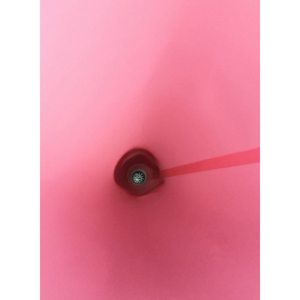 كيس تزيين الكيك 11.8×6.9 بوصه وردي فضي