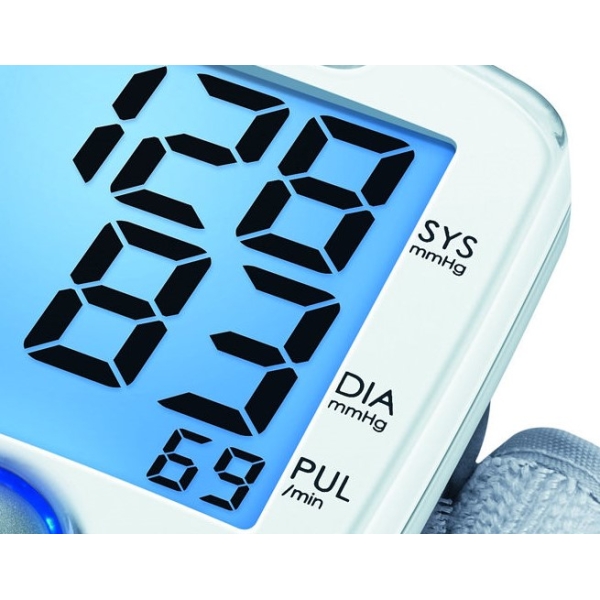 جهاز قياس ضغط الدم بيورير على المعصم ابيض