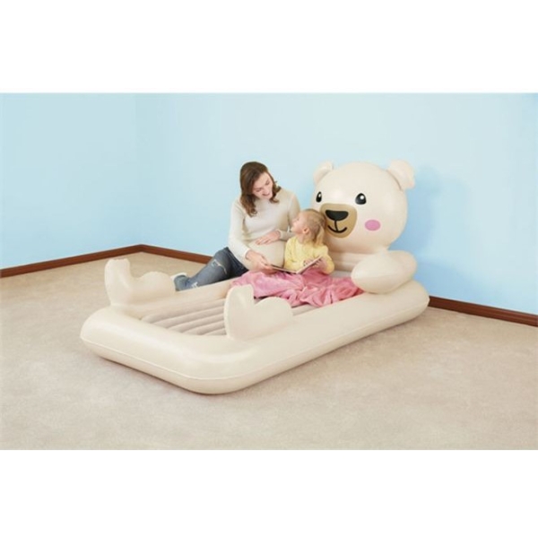 سرير هوائي للاطفال قابل للنفخ من بولي فينيل الكلوريد متعدد الالوان