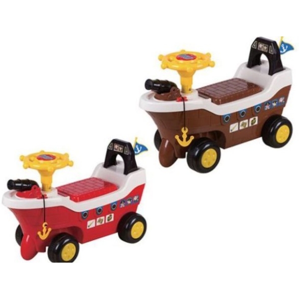 مجموعه لعب مركبات بيبي يمكن الركوب عليها للاطفال قطعتين 57×24×40 سم متعدد الالوان