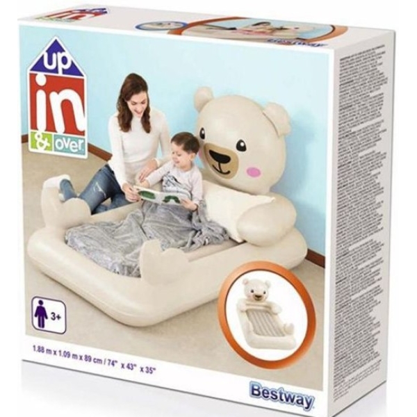 سرير هوائي للاطفال قابل للنفخ من بولي فينيل الكلوريد متعدد الالوان