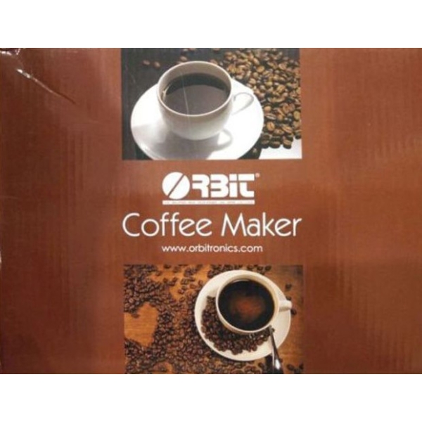 ماكينه تحضير القهوه المقطره اوربت 1.5 لتر 800 واط اسود 