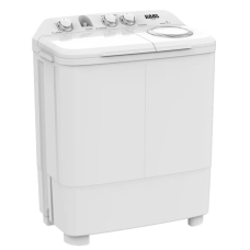 Haas Twine Tube Washing Machine With Dryer 7 Kg Multi Program Multi Program White