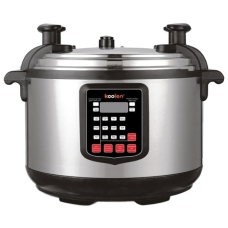 Koolen Electric Pressure Cooker 15 Liter 2000 Watt Digital Time Indicator Stops Automatically At The Set Time Steel