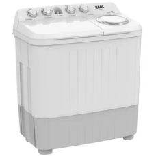 Haas Twine Tube Washing Machine With Dryer 12 Kg Top Load Multi Program White