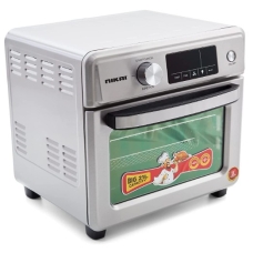 Nika Free Stand Convection Heating Oven Electricity 21 Liter 1900 Watt Manual Multi Function With Grill Silver