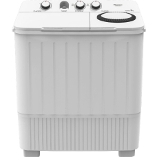 Hisense Twine Tube Washing Machine With Dryer 9 Kg Top Load Multi Program White