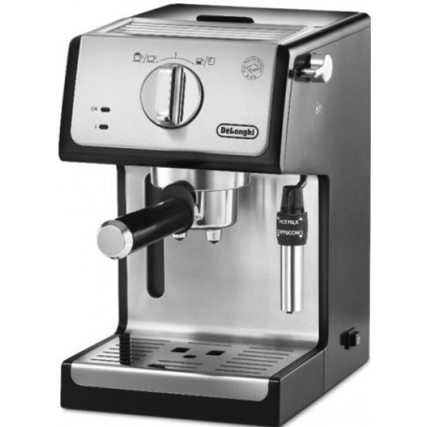 ماكينه تحضير قهوه الاسبريسو ديلونجي 1.1 لتر 1100 واط اسود