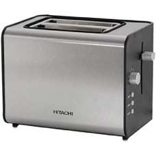 Hitachi Toaster 780 Watt 2 Slices Silver