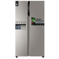 Haier Side By Side Refrigerator No Frost 17.8 Cu.Ft 504 Liter Steel