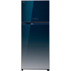 Toshiba Top Mount Refrigerator 2 Doors No Frost 19.6 Cu.Ft 554 Liter Inverter Blue Thailand