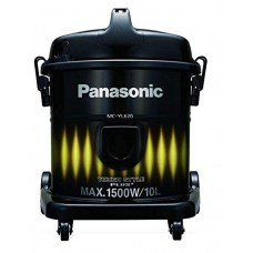 Panasonic Dray Drum Vacuum Cleaner 10 Liter 1500 Watt To Extract Dust,Dirt And Liquids Black Malaysia