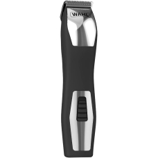 Wahl Grooms Man Pro Deluxe Cordless Mens Shaving Machine Set Multi Use 4 Comb 1 Speed Black