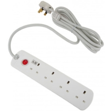 Alsaif Plug Sockets 5 M 3 Ports For Charging 2860 Watt White