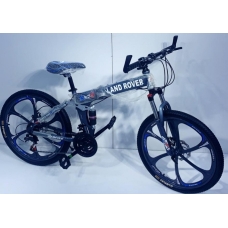 دراجه هوائيه لاند روفر سبورت 24 بوصه قابله للطي اسود ازرق