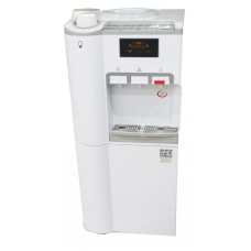 Home Queen Standing Water Dispenser 3 Tap Top Load Cold 2 Liter Hot 5 Liter Silver