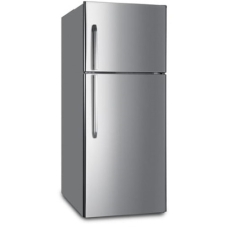 Ugine Top Mount Refrigerator 2 Doors No Frost 18 Cu.Ft 508 Liter Steel