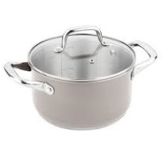 Lamart Cooking Pot 18 Cm With Cover Beige