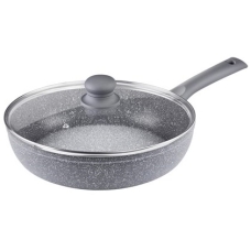 Lamart Frying Pan 28 Cm With Cover Grey