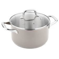 Lamart Cooking Pot 22 Cm With Cover Beige