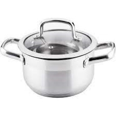 Lamart Cooking Pot 18 Cm With Cover Steel