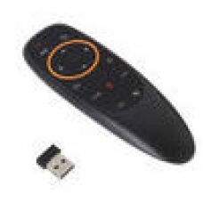 Wireless Remote Control With USB Receiver Voice Control For Android -Smart TVPCLaptopNotebook 14.7 x 3 x 4.7سم اسود
