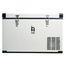 Naqi Portable Refrigerator Classic Led Lighting Electronic Control White Black
