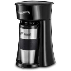 Black Decker Coffee Machine 350 Ml 650 Watt Powder Filter Black Silver