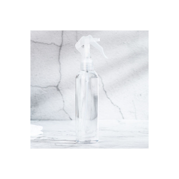 250 500ml Clear Cleaning Hand Trigger Watering Spray Bottle Lotion Dispenser Transparent 20x10x20 سم 