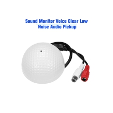 Sound Monitor Voice Clear Low Noise Audio Pickup Microphone for CCTV Video Surveillance Security Camera 