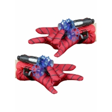 Launcher Gloves for Spiderman, Super Hero Web Shooter for Kids, Spider-Man Dual Launcher Gloves Educational Toys, Spider Launcher Wrist Toys Launcher Wrist Toy Costume Cosplay Hero Props Gift 