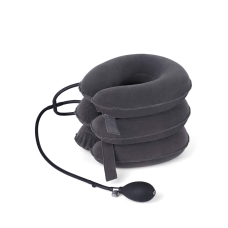 Travel Pillow, Cervical Neck Traction Device, Portable Neck Stretcher Cervical Traction Provide Neck Support and Neck Pain Relief, Neck Traction Devices for Home Use Neck Decompression 