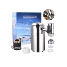 Adapters Fits for Most of Faucets Filter Out Lead Fluoride Chlorine Ceramics Filter Included Faucet Water Filter Purifier System Water Faucet Filtration System Tap Water Filter 