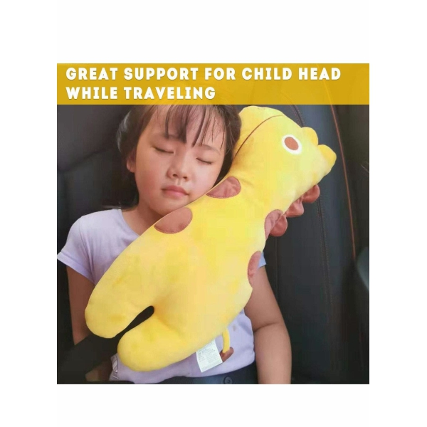 Seatbelt Pillow for Kids, Car Pillow Seat Belt Cushion Kids Seatbelt Pillow, Seat Belt Covers Child Car Seat Head Rest Support Shoulder Pad, Plush Soft Seat Strap Car Pillows Adjuster Holder 