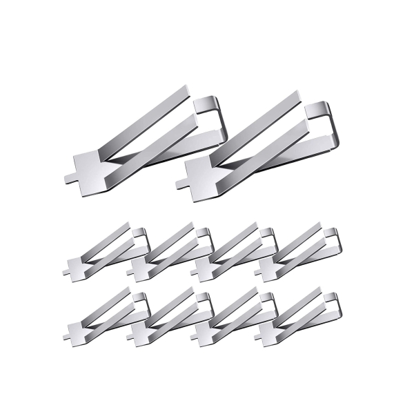 10 Pack Ender 3 Glass Bed Clips Stainless Steel Glass Bed Spring Turn Clips Platform Clamps Stable for Creality Ender 3 Pro Ender 3S Ender 5 Pro CR-20 PRO CR-10S Pro 3D Printer 