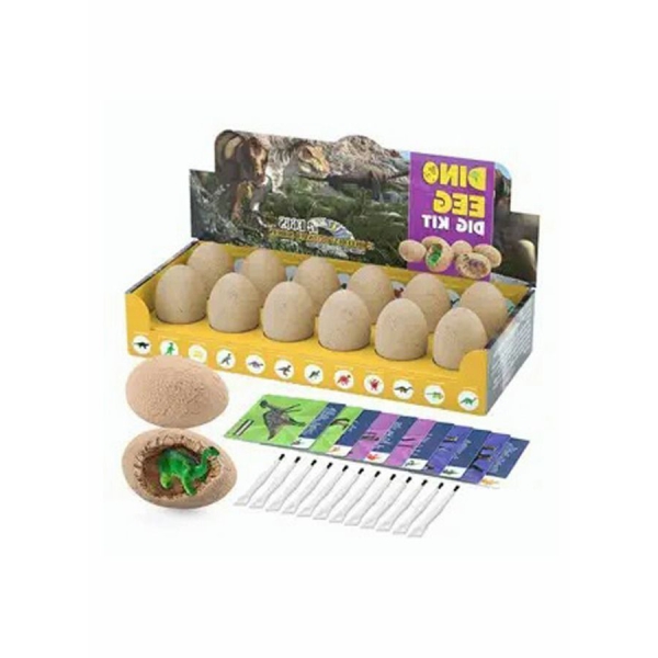 Dinosaur Eggs Dig Kit Archaeology-Dig up, Science Educational Toys make Great Kids Activities 