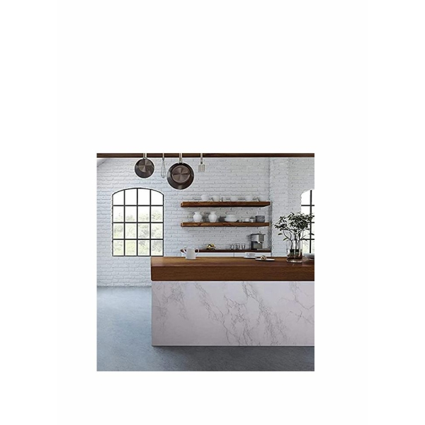 Marble Wallpaper Granite Paper for Old Furniture Self Adhesive and Removable Cover Surfaces 15.8”x197“ Marble Paper Peel and Stick Easy to Apply 