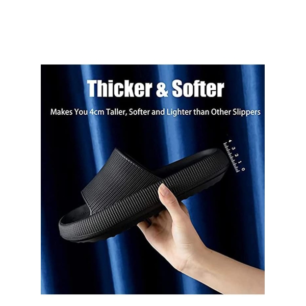 Pillow Slides Slippers, Massage Shower Bathroom Slipper, Non Slip Quick Drying Open Toe Super Soft Thick Sole Sandals 